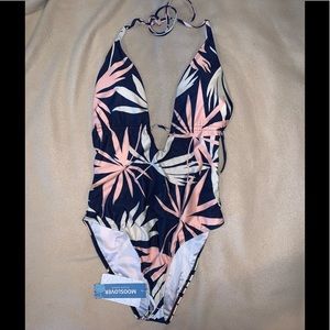 NWT one piece Mooslover bathing suit